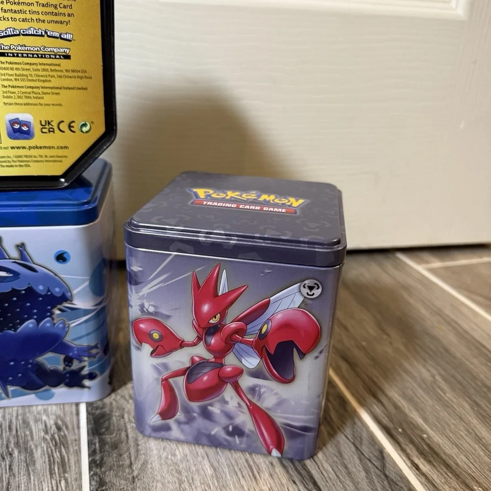 Pokémon Empty Tins‎ Lot And Shrouded Fable Box Empty